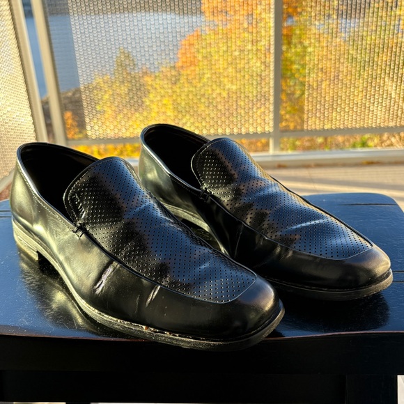 Prada black leather loafer - Picture 2 of 5